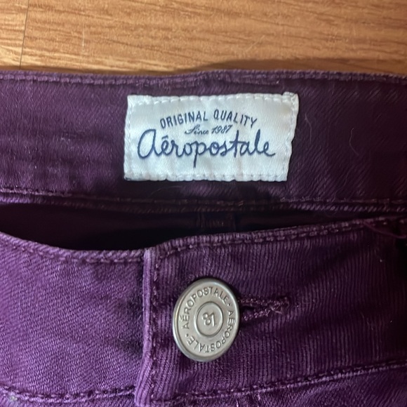 Aeropostale. Size 7/8. Purple shorts - Picture 2 of 3